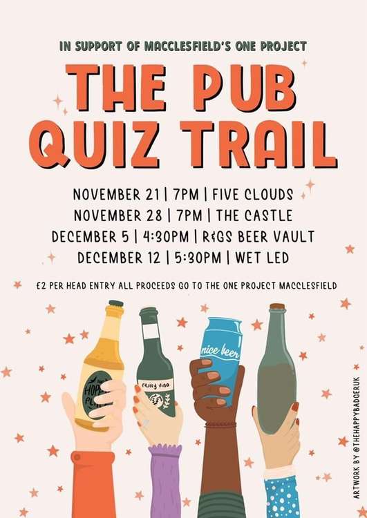 Head to 2 Market Place on Sunday afternoon to take part in a charity quiz hosted in R&G's Beer Vault.