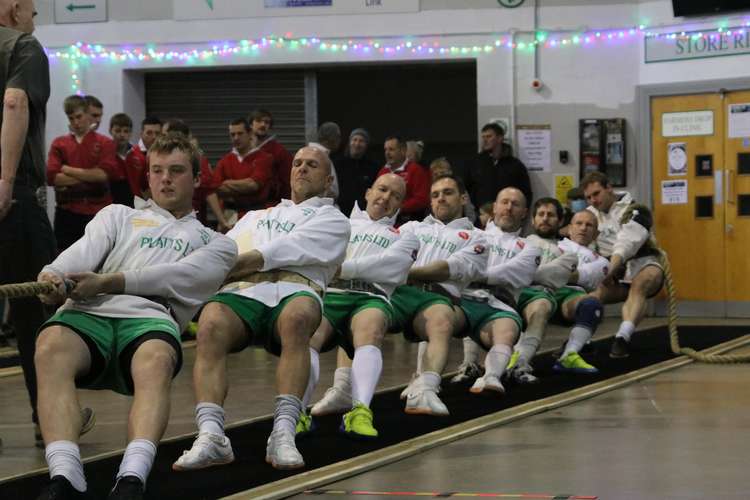 The Bosley 600KG team. (Image - Bosley Tug of War Club)