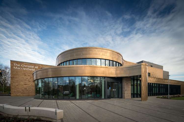 IT IS OPEN: Exterior of The Christie at Macclesfield, which cost £26m to build.