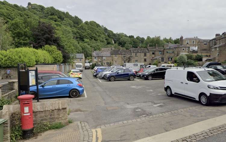 Pool Bank Car Park on Palmerston Street Bollington.