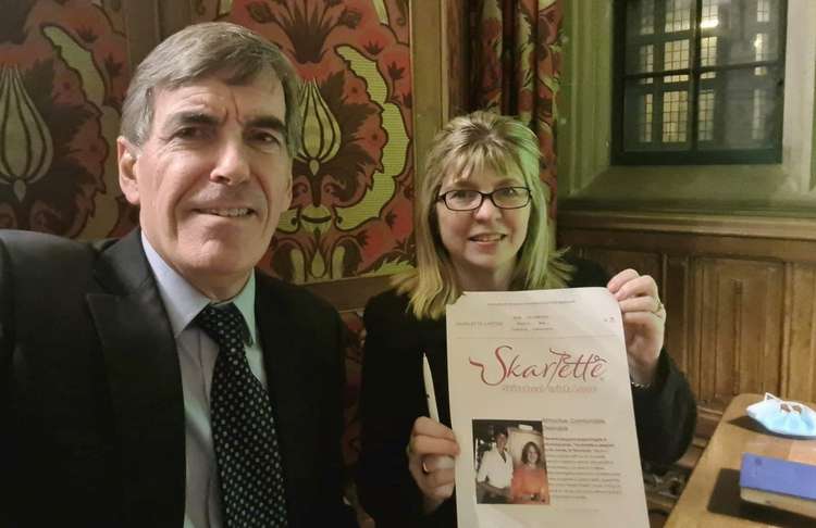 David Rutley met with Parliamentary Under-Secretary of State for Patient Safety and Primary Care Maria Caulfield, to champion a Macclesfield bra range for cancer survivors.