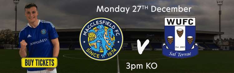 Table-toppers Macclesfield will take on 13th place Winsford two days after Christmas.