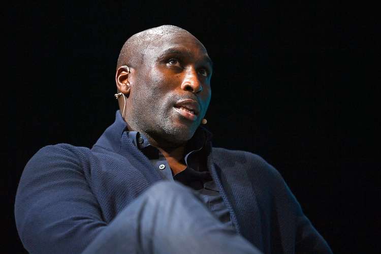 Sol Campbell, on Sportstrade Stage during day one of Web Summit 2021 at the Altice Arena in Lisbon, Portugal. Photo by Eóin Noonan/Web Summit via Sportsfile (Image - CC 2.0 Unchanged bit.ly/3e6Wgtb)