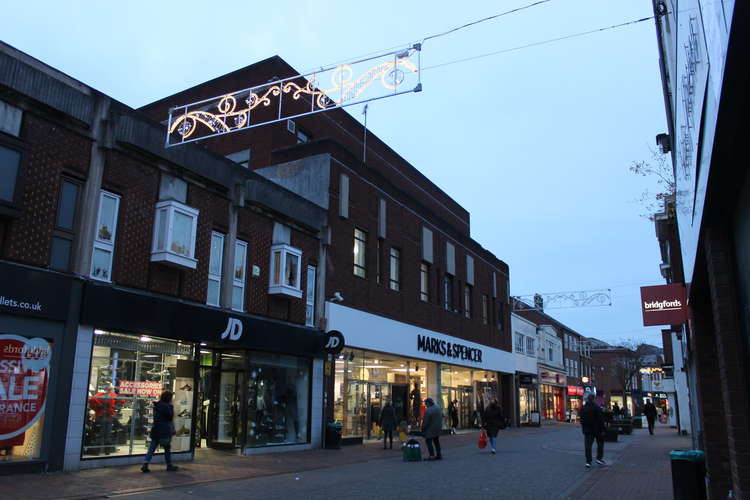 Changes at Macclesfield M&S: 5G equipment could be installed and ready to use as soon as next Christmas.