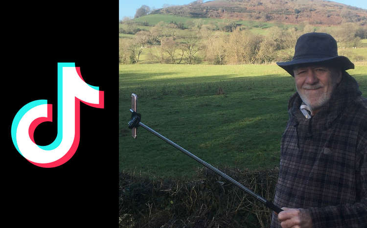 Ian Coppack (73) has become an online celebrity thanks to his calming nature videos on TikTok. (Image - Ian Coppack / @iancoppack)