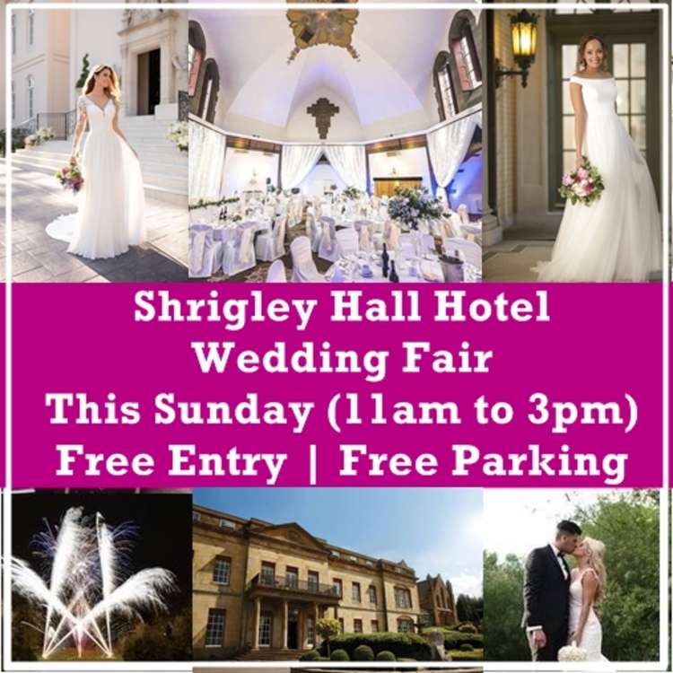 Planning a wedding in 2022? Visiting Shrigley Hall this Sunday may be a good place to start... (Image - Shrigley Hall Weddings)