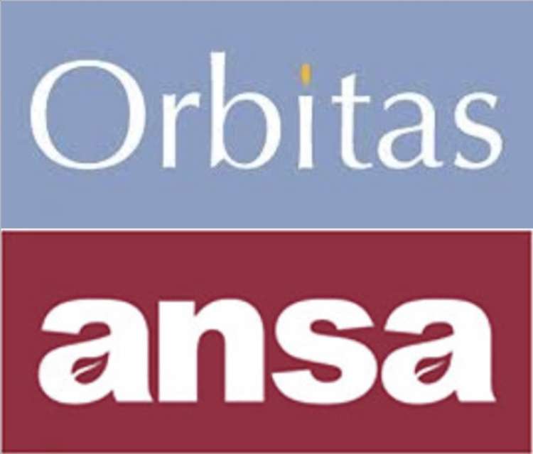 Orbitas and Ansa's logos - both are contractors of Cheshire East Council.