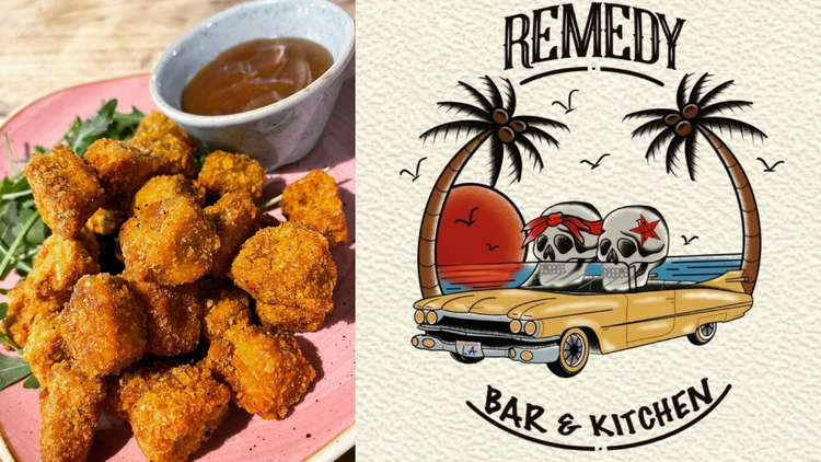 Remedy Bar and Kitchen's Vegan Popcorn chicken. We'll do a full article with them later this month. (Image - Remedy Bar and Kitchen)