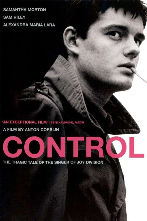 The life of Macclesfield civil servant and musician Ian Curtis was the subject of 2007's 'Control'. (Image - Momentum Pictures)