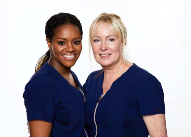 Kelly Saynor, Clinic Director and Sharon Brown, Clinic Manager (both will be carrying out facials on the day)