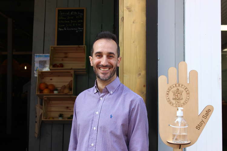 Adonis Norouznia of Macclesfield vegan breakfast and lunch outlet Ethos, who are doing a special offer for veganuary. (Image - Alexander Greensmith)