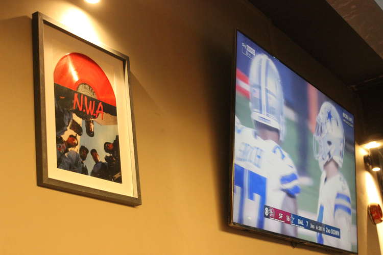 Macclesfield's only hip-hop bar is already popular with local sports teams.