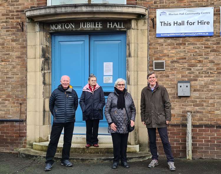David Rutley met with Morton Hall's met recently Treasurer, Mike Melia, Trustee, Christine Tomlinson, and with chair, Jacqui Whibberley. Who want the next generation of Macclesfield to volunteer at the Union Road community building.