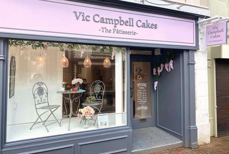 Vic Campbell Cakes The Pâtisserie: There's less than ten days to go as of publication, until the new Macclesfield business opens. (Image - Vic Campbell Cakes / @viccampbellcakes)