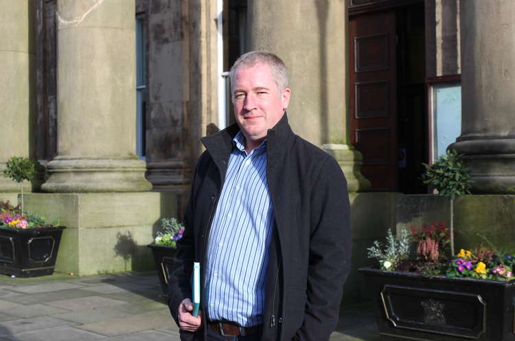 Macclesfield: Hogbens Chartered Surveyors have some great offers on their services in 2022. Pictured is founder James Hogben, from Bollington. (Image - Alexander Greensmith /  Macclesfield Nub News)