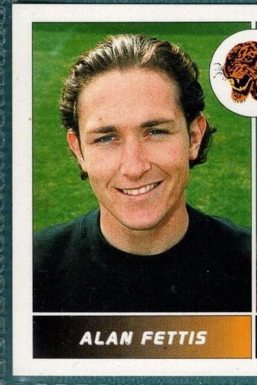 Alan Fettis pictured in 1995 in Hull City coloours, just under a decade before he would come to Macc. (Image - Panini)