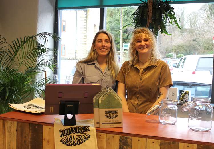 REFILL-UTION: Rootstock's Soph Hocking and Megan Malone have opened a new plastic zero waste in Bollington this week.