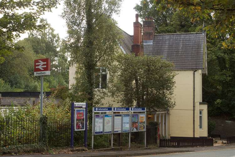 Prestbury railway station opened in 1845. (Image - CC 3.0 Unchanged bit.ly/3ulQRrt Danny Molyneux)