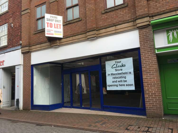 Macclesfield: A long-vacant retail unit is set to be filled by a well-known footwear store.