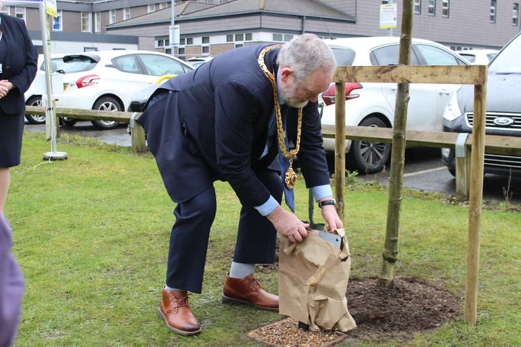 Macclesfield Mayor David Edwardes will be Mayor of our town until May 2022.