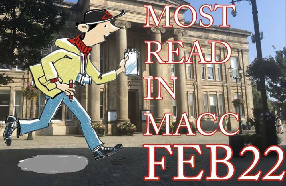 Here's the ten most popular news articles in Macclesfield in the past month.