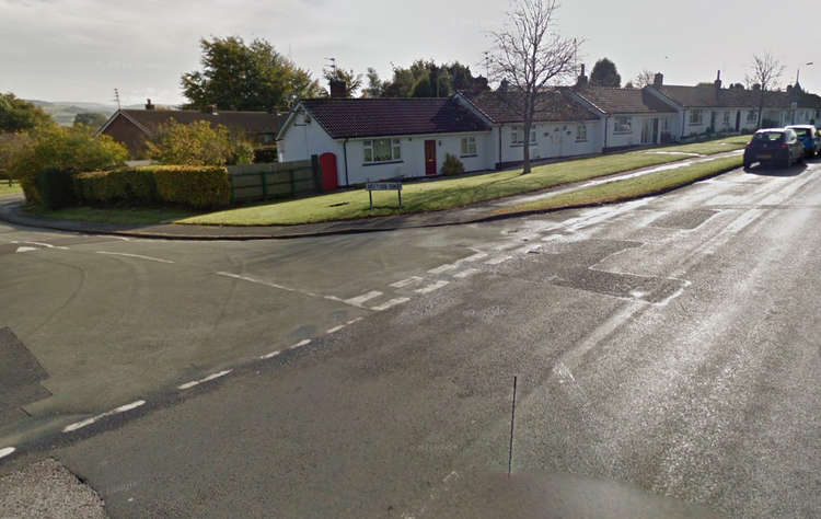 Macclesfield: The Gawsworth Road junction towards Bostock Road, where the torch-wielding men appeared to be heading.