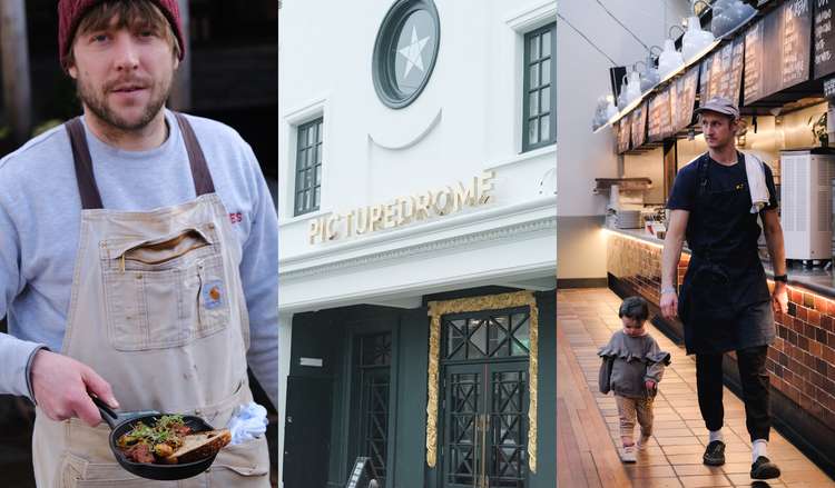 Jamie Savage (left) and Matthew Walsh (right) are Macclesfield-born food entrepreneurs who have benefitted from The Picturedrome providing a platform for them. (Image - Claire Harrison Photography)