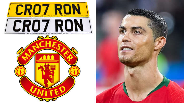 The reg no. 'CR7 RON' is not currently in use by the Premier League forward, and could be yours by the end of the month. (Image - Adam Partridge / CC 3.0 Unchanged Ð ÐÑÑÑ bit.ly/3Jhy7y1)