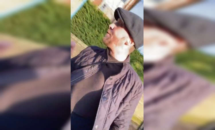 Macclesfield: Do you recognise this man? It is believed he racially abused a youngster three months ago.