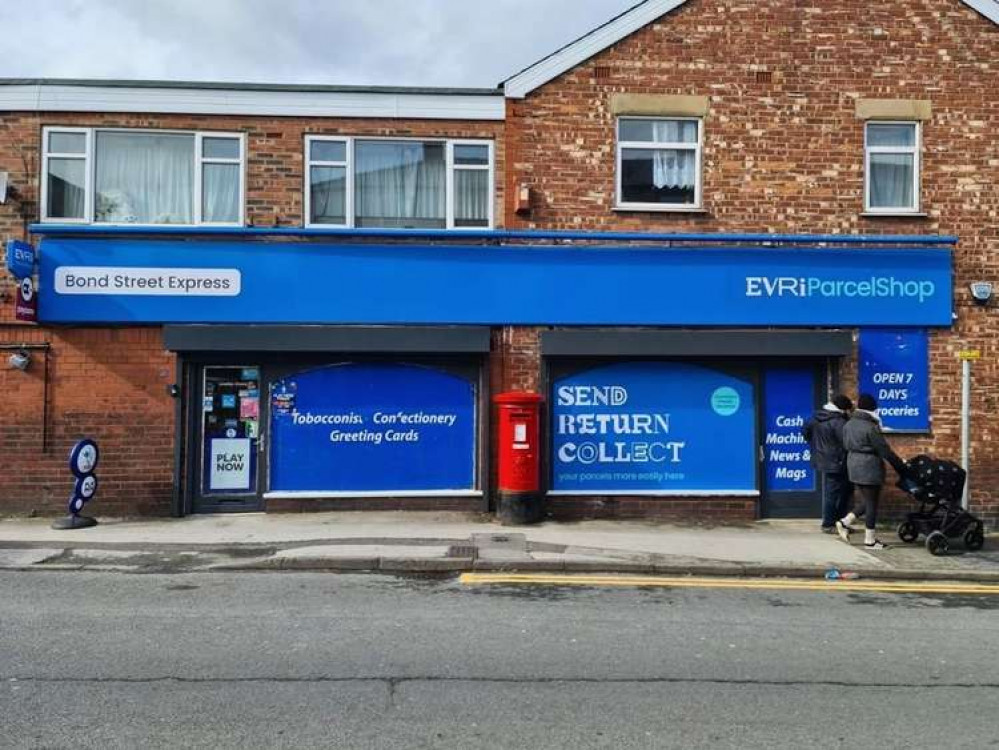 Macclesfield: The rebranded convenience store is situated on a residential terrace on Bond Street.