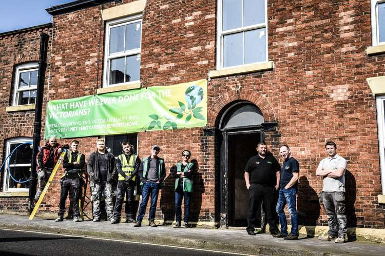 The core team L-R Nico, Jake, Josh, Tom, Simon, Cathy, Richard, Dave, Ben. (Image - Fiona Bailey Photography)