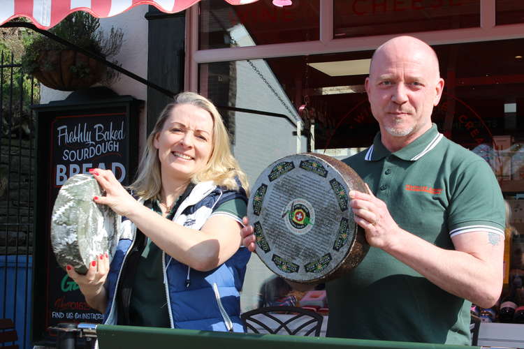 Mark and Dagmara of Knowles Green Wine Cheese Creative Tasting will be making their Treacle Market debut in The Picturedrome. Here they are pictued in front of their store on 114 Wellington Road.