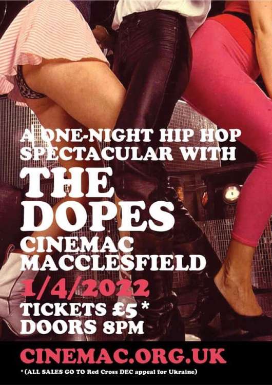 A truly one-of-a-kind act: Macclesfield duo The Dopes will rock Cinemacc this Friday. (Image - Cinemac / Marc Jackson)