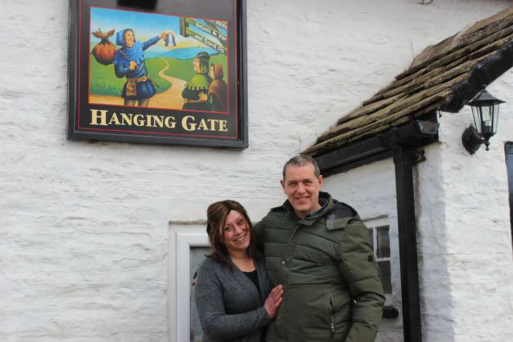 Hilary and James bought the pub two years ago in lockdown, and are delicately revamping the interior to secure the businesses' future.