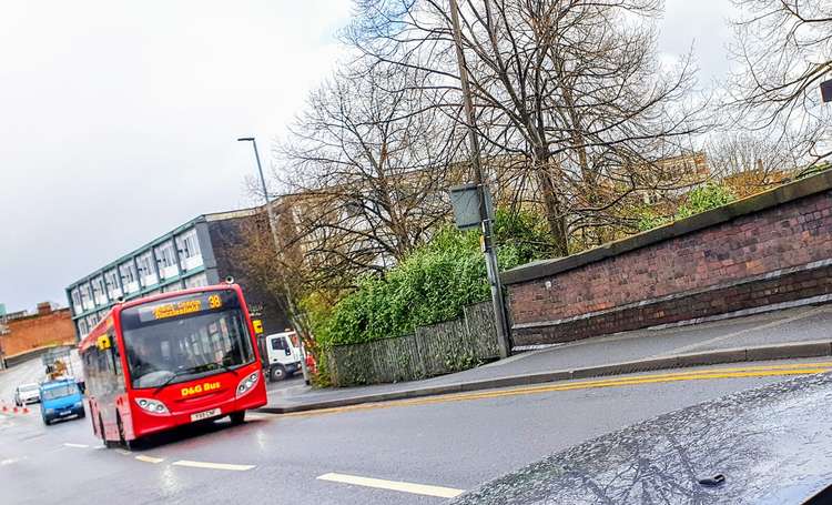 A bus from Crewe to Macc.