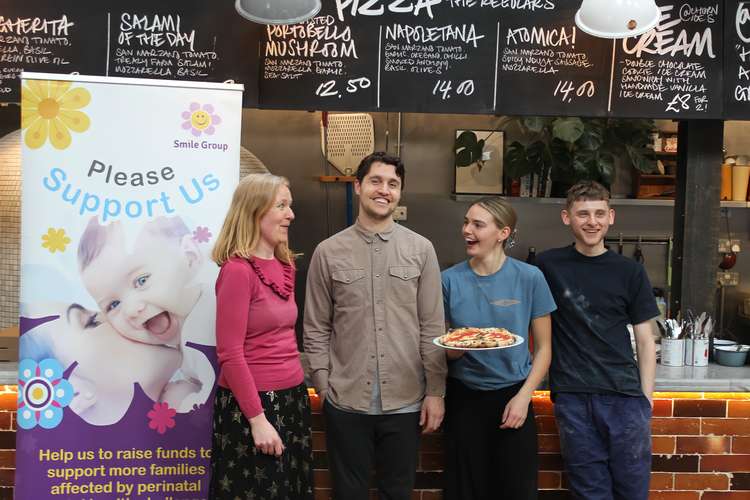 Having raised £324.50 in just two months. They could fundraise over £1000 by the end of the year, just through selling margherita pizzas. (Image - Claire Harrison Photography)