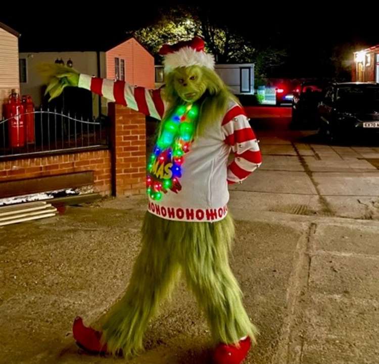 The Grinch first popped up in Maldon and surrounding areas last year