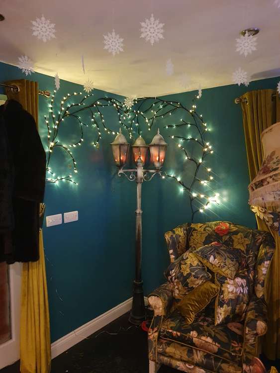 Staff have been busy decorating the tea room (Photo: Vintage Rose)