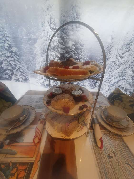 Scroll to view the special Narnia-themed afternoon tea (Photo: Vintage Rose)