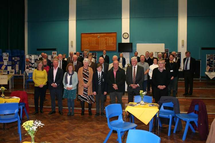 Past and present students and staff at the Plume Academy's 50-year anniversary celebration (Photo: Plume Academy)