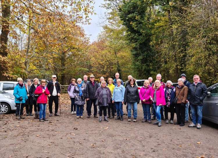 The Walking Group in November (Photo: Maldon Limebrook u3a)