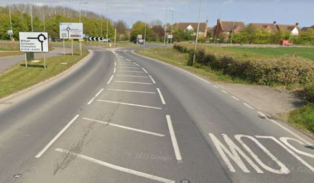 The schoolgirl reported being followed in the Fambridge Road area of Maldon, close to the junction with Limebrook Way (Photo: 2021 Google)