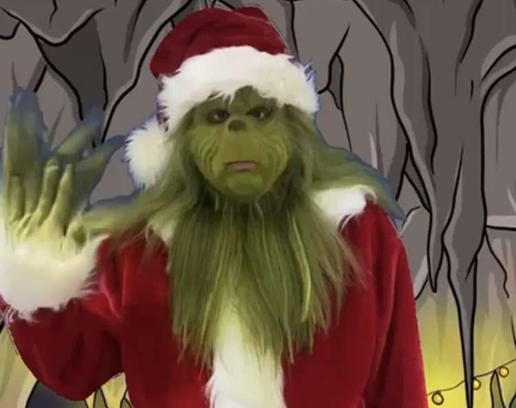 The Maldon Grinch has sent a message to Nub News readers