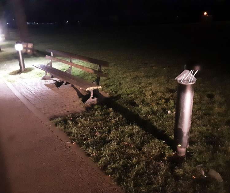 The council said it is investigating "repeated incidents of vandalism and damage" (Photo: Maldon District Council)