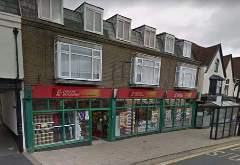 The new homes would be built on top of Poundstretcher at 67 Maldon High Street