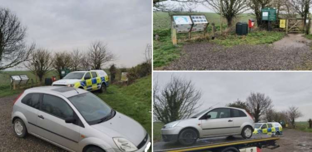 Officers seized the vehicle on Wednesday (Photo: Essex Police)