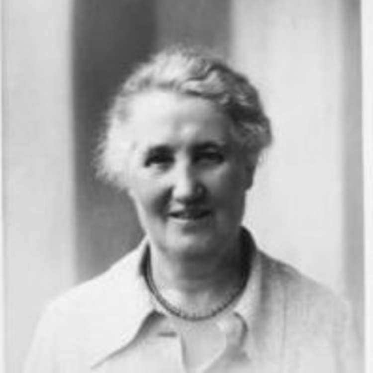 Myra Sadd Brown in later life
