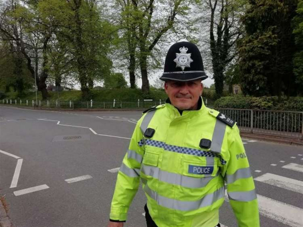 Sergeant Paul Kear, Oakham based Police Officer.