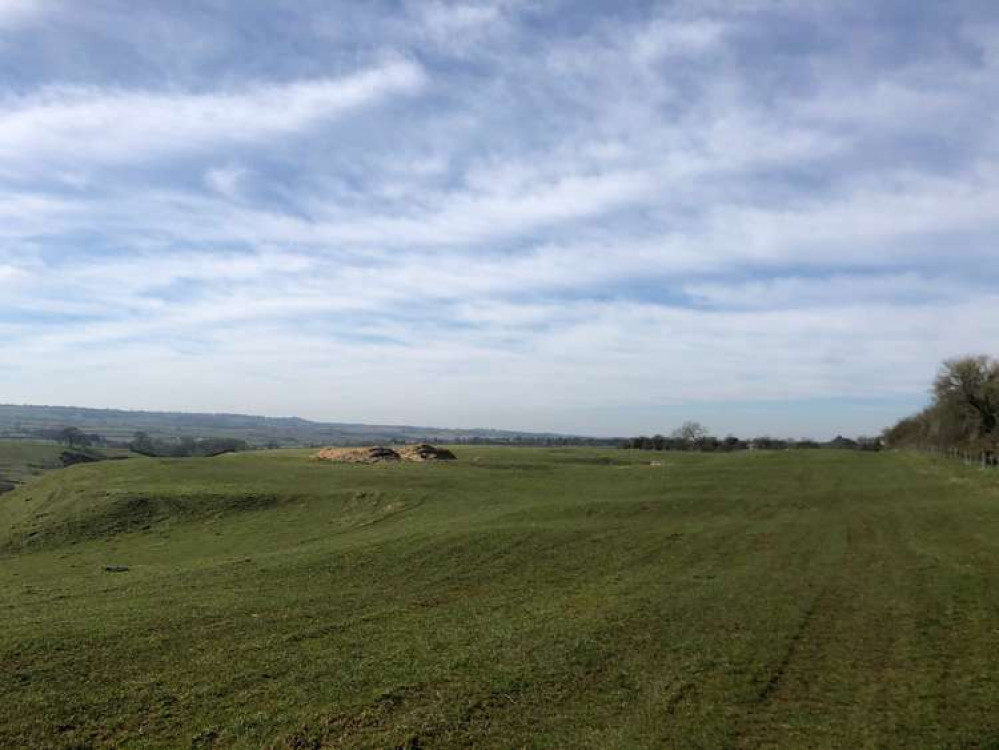 Green space near where the Mallard Pass development is set to take place