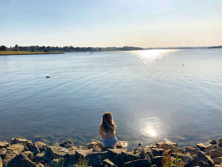 Just one of the many beautiful viewing spots on Rutland Water, a short drive from the County Town, Oakham